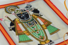 Miniature painting ~ Srinath ji ~ { 1 }